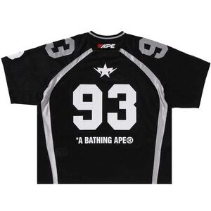 LINE CAMO JACQUARD RELAXED FIT FOOTBALL JERSEY MENS